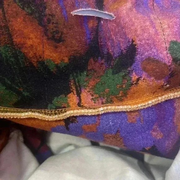 Soft Surroundings Pull On Pants Straight Leg Ankle Leggings Amara Golden P Small - Picture 4 of 4